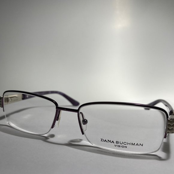 New DANA BUCHMAN Eyeglasses ANNICE Lilac Size 52-17-133 - Picture 2 of 16
